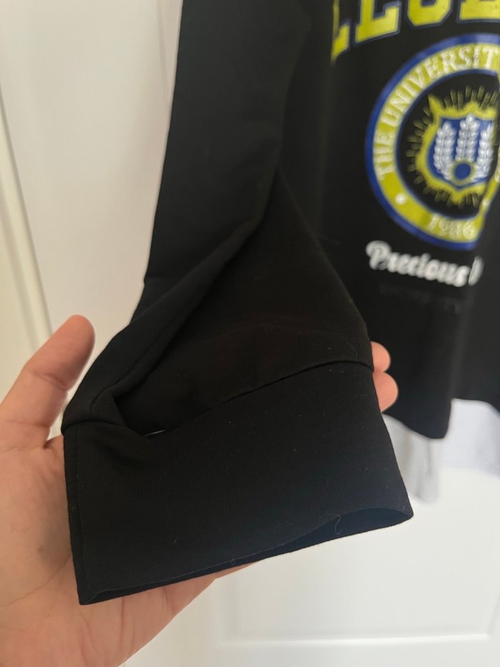 AllDay Siyah Kadın Sweatshirt - Görsel 4