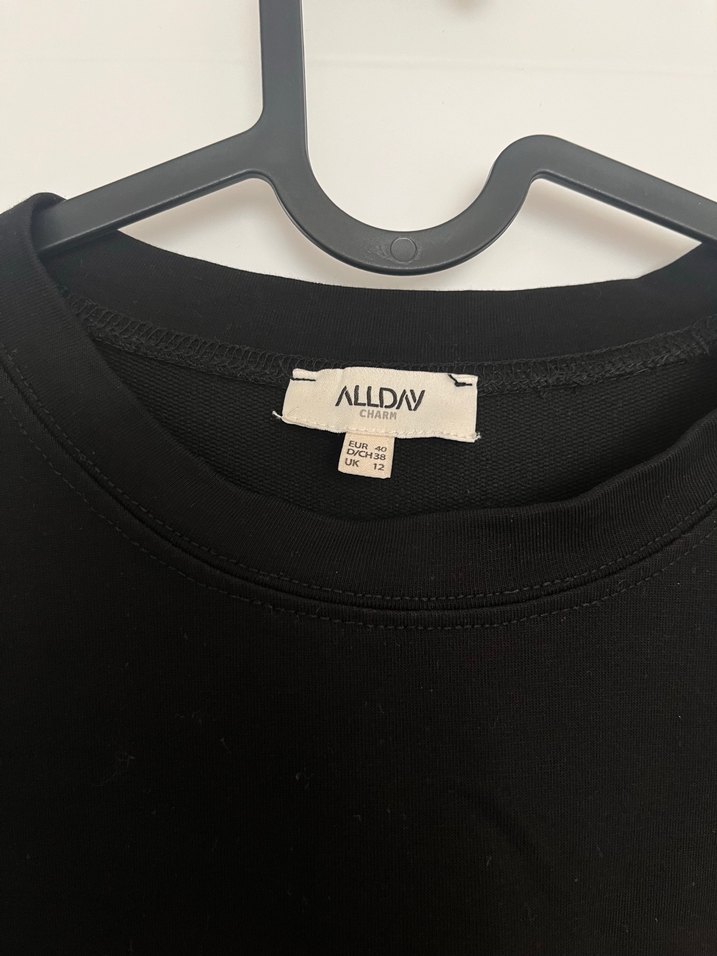 AllDay Siyah Kadın Sweatshirt - Görsel 2