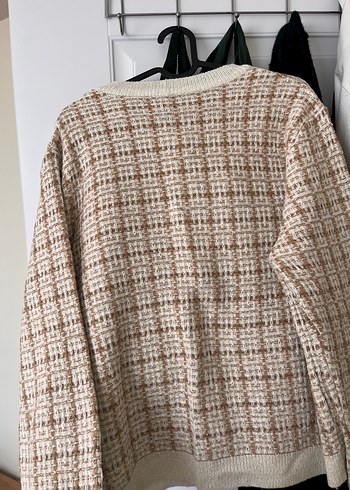 LCW Düğmeli Bej Triko Kadın Hırka - Görsel 5