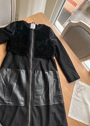 Setrems Kürk Detaylı Manto - Görsel 4