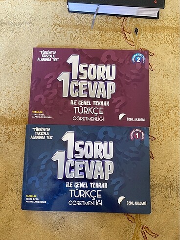 Özdil akademi 1 soru 1 cevap ile genel tekrar Türkçe öğretmenliğ