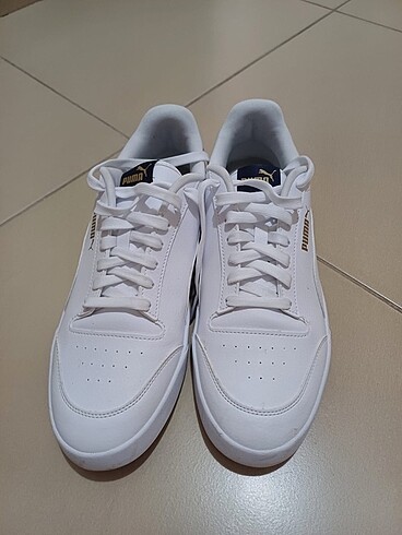 45 Beden beyaz Renk Puma spor ayakkabı - 45 numara