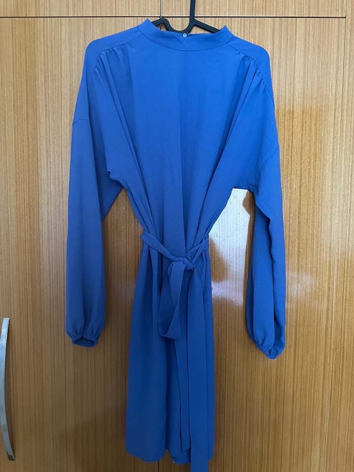 Mavi Uzun Kollu Alt Üst Takım - Görsel 2