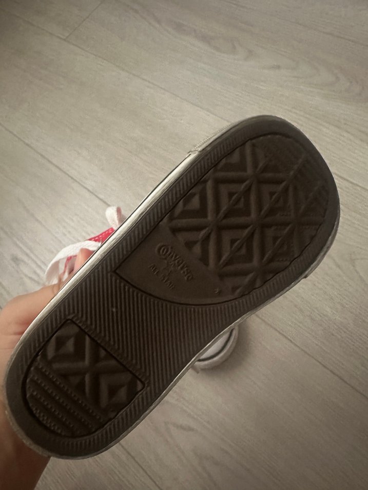 Converse Çocuk Kırmızı Sneaker  Ayakkabı - Görsel 3