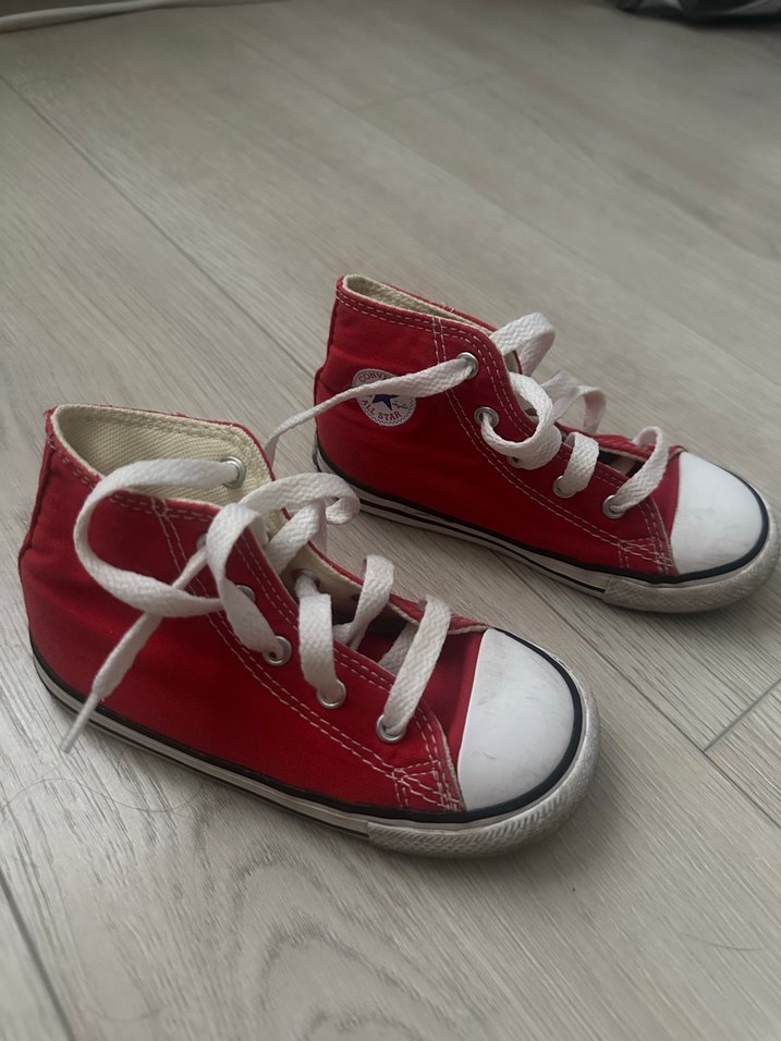 Converse Çocuk Kırmızı Sneaker  Ayakkabı - Görsel 5
