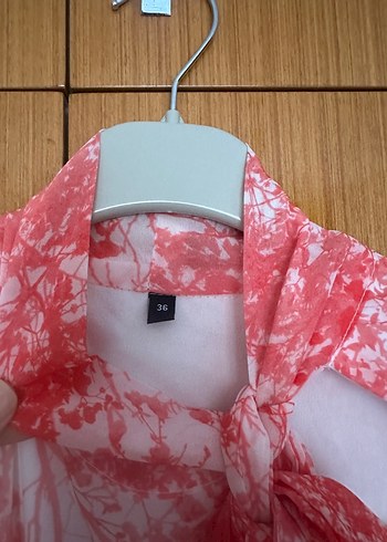 Trendyol milla Kırmızı beyaz Uzun Bağcıklı Bohem Elbise - Görsel 5