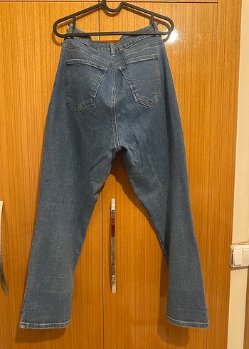 2 adet Kadın Mavi Normal Boy Denim Jean - Görsel 3