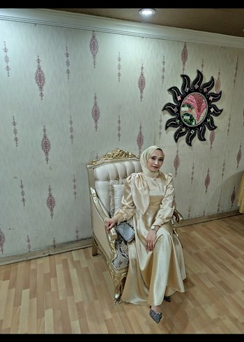Abiye Saten elbise