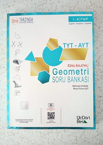 TYT-AYT Geometri Konu Anlatımlı Soru Bankası 1. Kitap