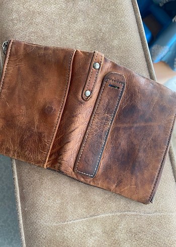 HAKİKİ DANA DERİSİ ÇOK BÖLMELİ CÜZDAN. - Görsel 7