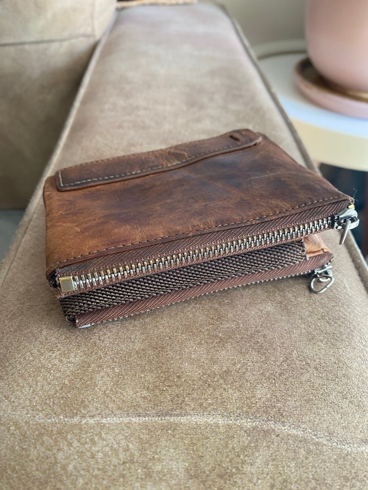 HAKİKİ DANA DERİSİ ÇOK BÖLMELİ CÜZDAN. - Görsel 4