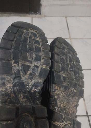 Kahverengi Bağcıklı Erkek Kauçuk Bot - Görsel 4