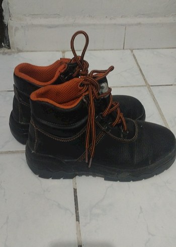 Kahverengi Bağcıklı Erkek Kauçuk Bot - Görsel 3