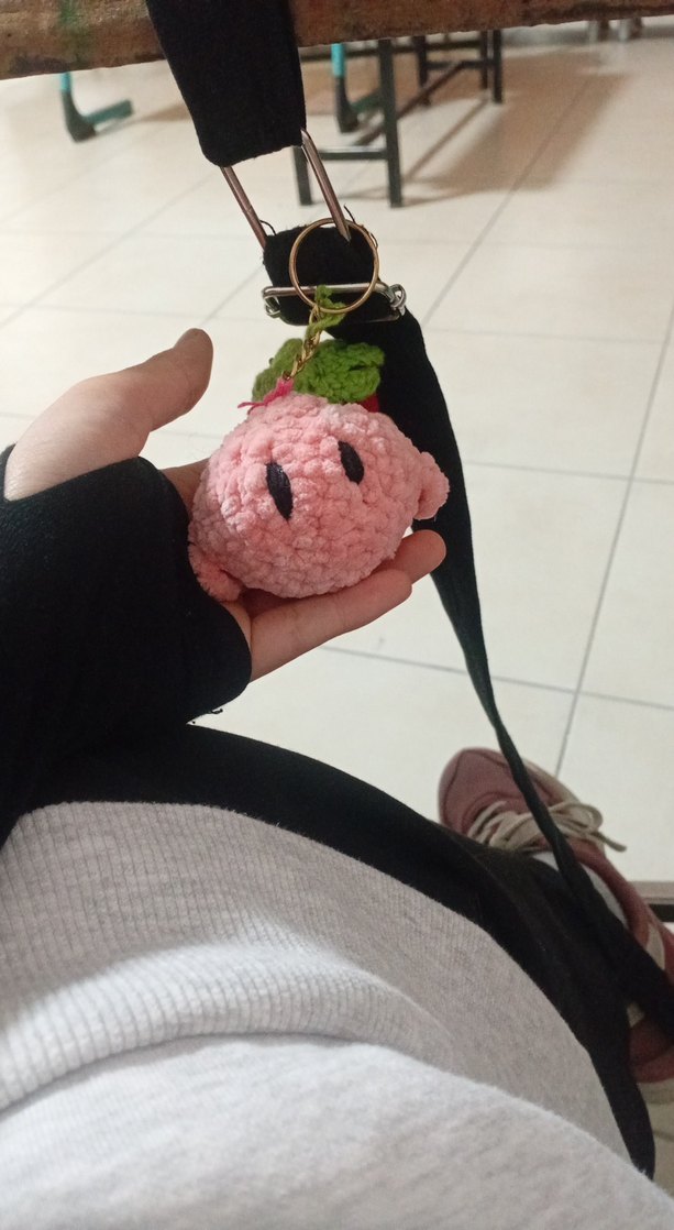 amigurami pinterest  pembe ve çilek anahtarlik pinterest tarzı , - Görsel 3