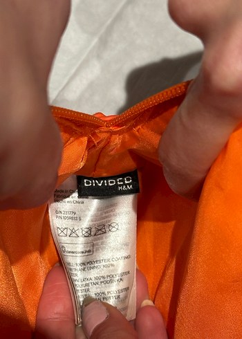 Parlak Turuncu H&M Deri Kadın Çanta - Görsel 2