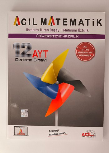 acil yayınları matematik AYT Deneme Kitabı