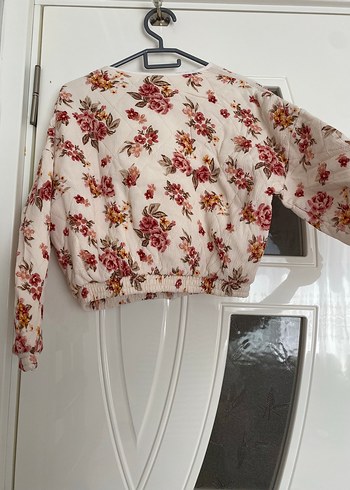 Çiçek Desenli Bohem Kadın Ceket - Görsel 5