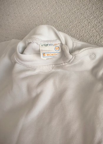 Beyaz Bebek Kısa Kollu tişört - Görsel 2