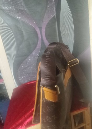 Kahverengi Erkek Modern Klasik canvas Çanta - Görsel 3