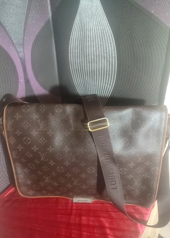 Kahverengi Erkek Modern Klasik canvas Çanta - Görsel 2