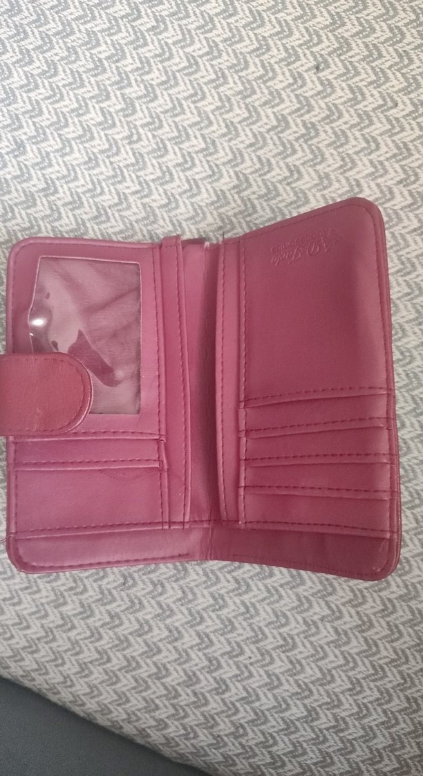 Bordo renkli i Kadın Cüzdanı - Görsel 2