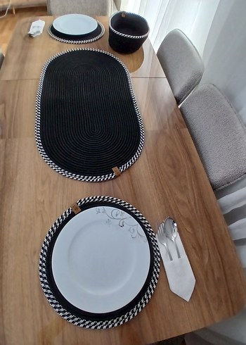  Beden siyah Renk siyah hasır 8 parça suple takım