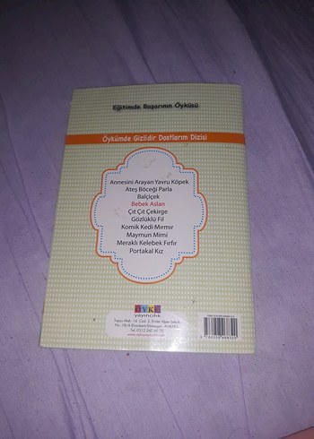 Bebek Aslan Çocuk Kitabı