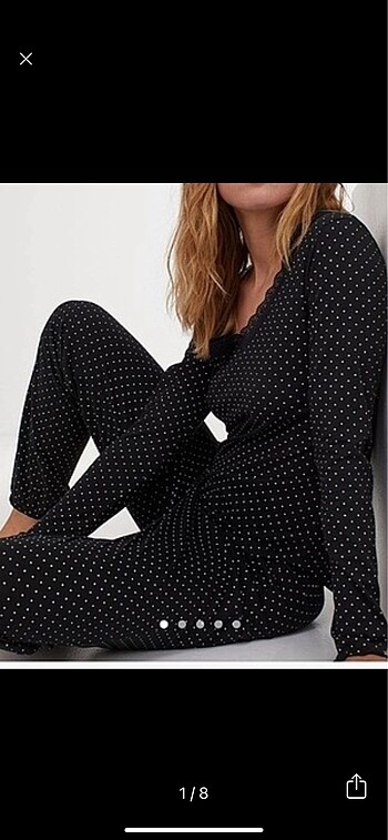 H&M pijama takımı