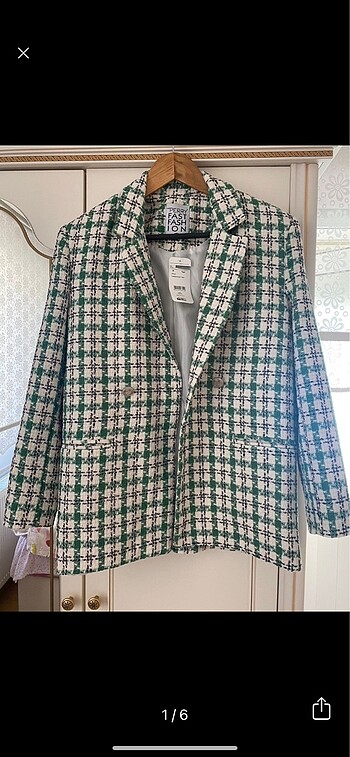 Zara model tüvit ceket