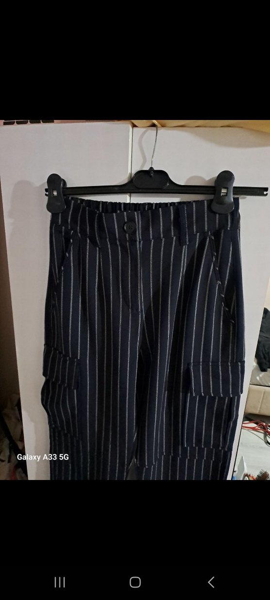 Bershka Cargo Kumaş Pantolon - Görsel 5