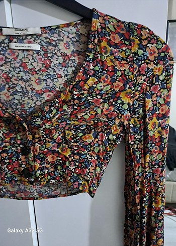 Pull&Bear Crop Bluz - Görsel 3