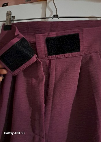 Piliseli Kadın Yüksek Bel Şort - Görsel 2