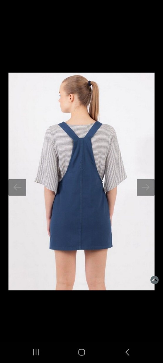 Kadın Kısa Cepli Salopet - Görsel 4