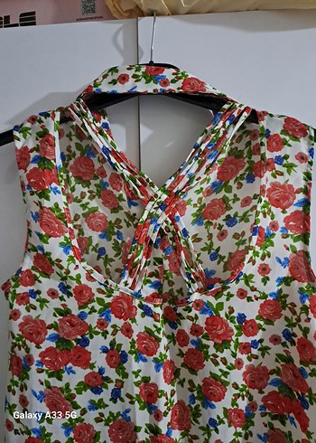 Koton Çiçek Desenli Kadın Gömlek - Görsel 3