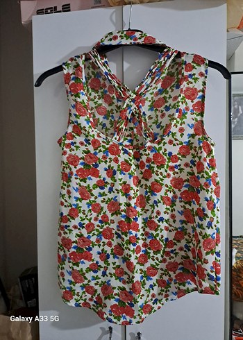 Koton Çiçek Desenli Kadın Gömlek - Görsel 2