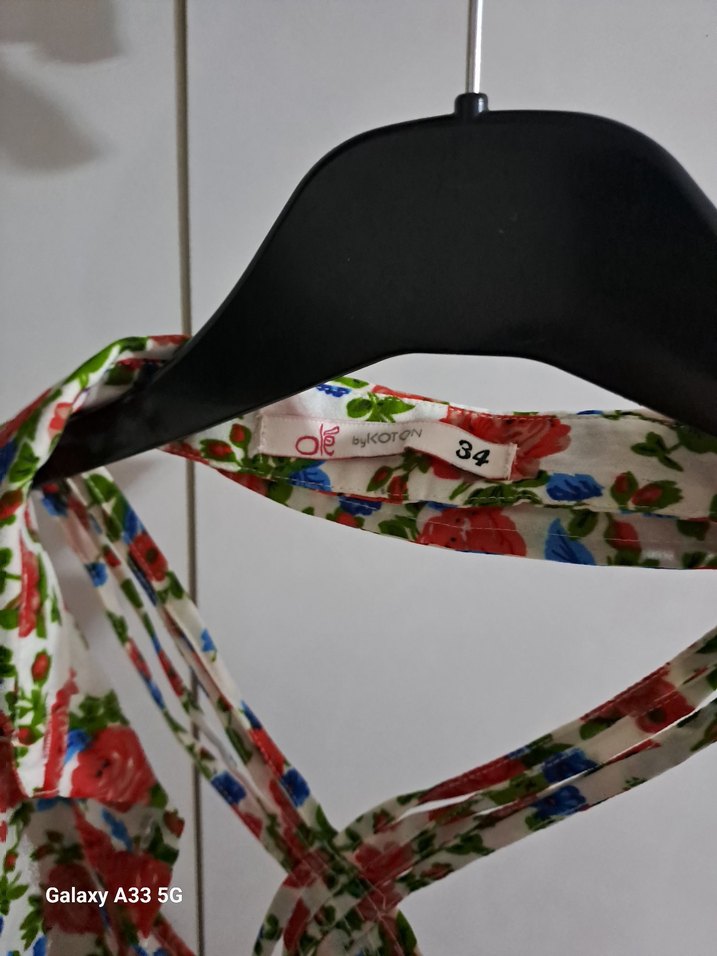 Koton Çiçek Desenli Kadın Gömlek - Görsel 4