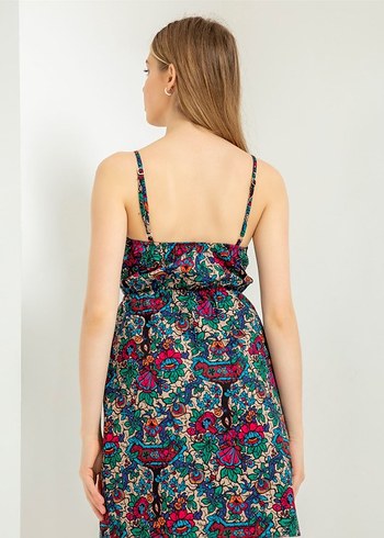 İnce Askılı Elbise - Görsel 3