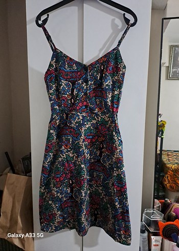 İnce Askılı Elbise - Görsel 4