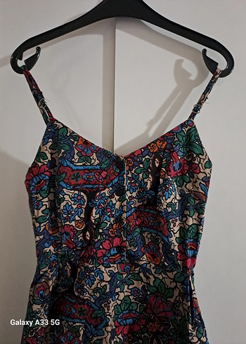 İnce Askılı Elbise - Görsel 5