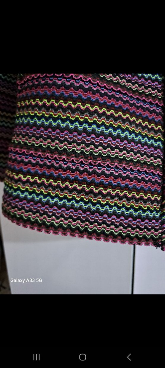 Renkli Pilili Mini Etek - Görsel 4