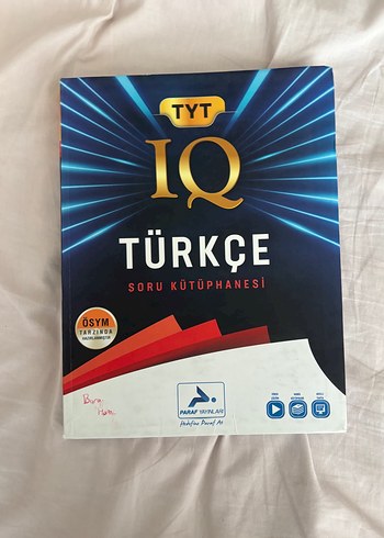 TYT IQ Türkçe Soru Kütüphanesi Kitabı