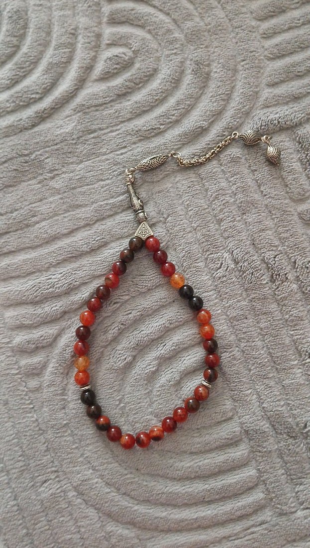 Bohem Çok Renkli Erkek Tesbih - Görsel 2