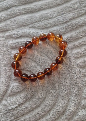 Bohem Tarzı Kahverengi Boncuklu Unisex Bileklik - Görsel 3