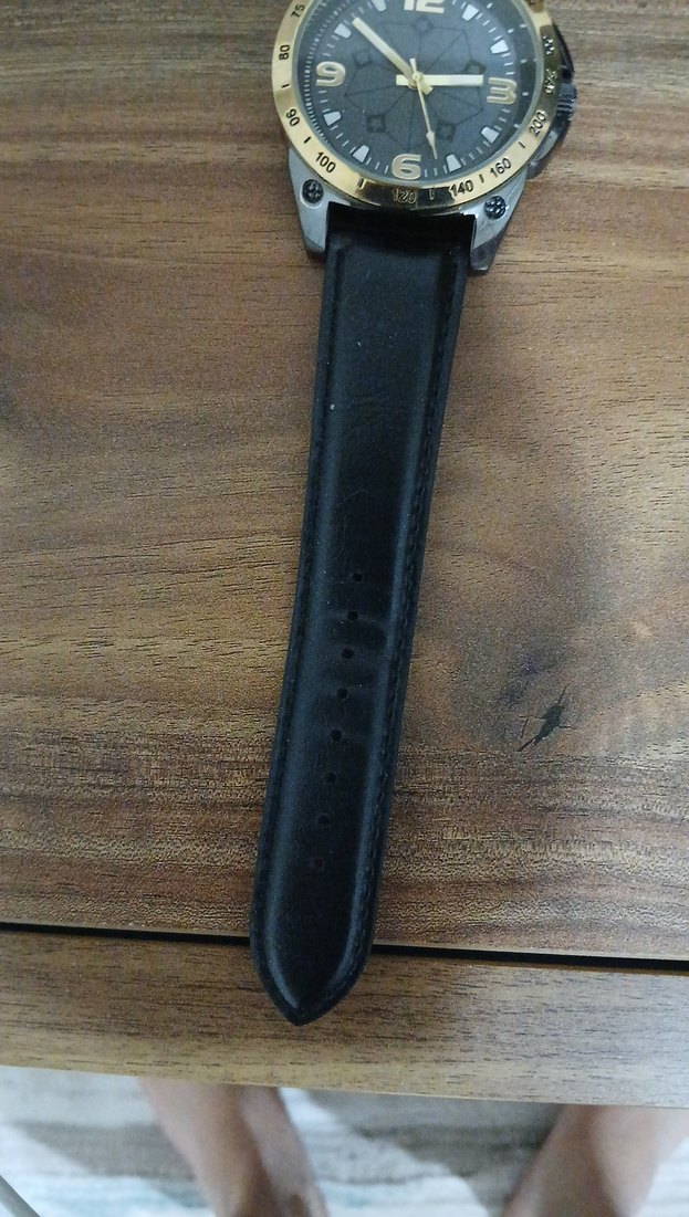 Klasik Siyah Biker Erkek Saati - Görsel 4