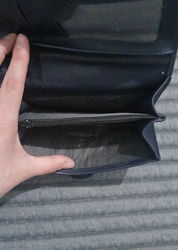 Lacivert Kadın Cüzdanı Tokalı - Görsel 4