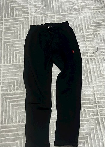Siyah Kadın Rahat Kesim Sweatpant Polo - Görsel 2