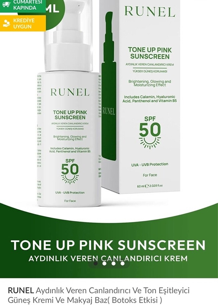 Runel Güneş Kremi - Görsel 2