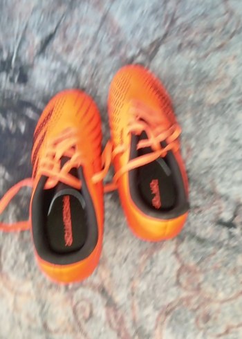 Turuncu Erkek Futbol Ayakkabısı Velcro Detaylı - Görsel 7