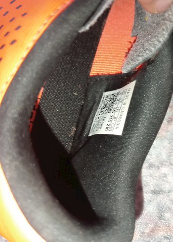 Turuncu Erkek Futbol Ayakkabısı Velcro Detaylı - Görsel 4