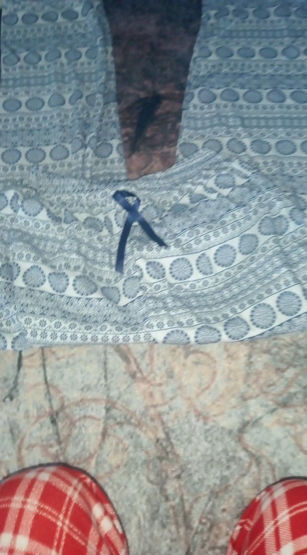 Gri Bohem Dantel Detaylı Salaş Kumaş Pantolon - Görsel 2